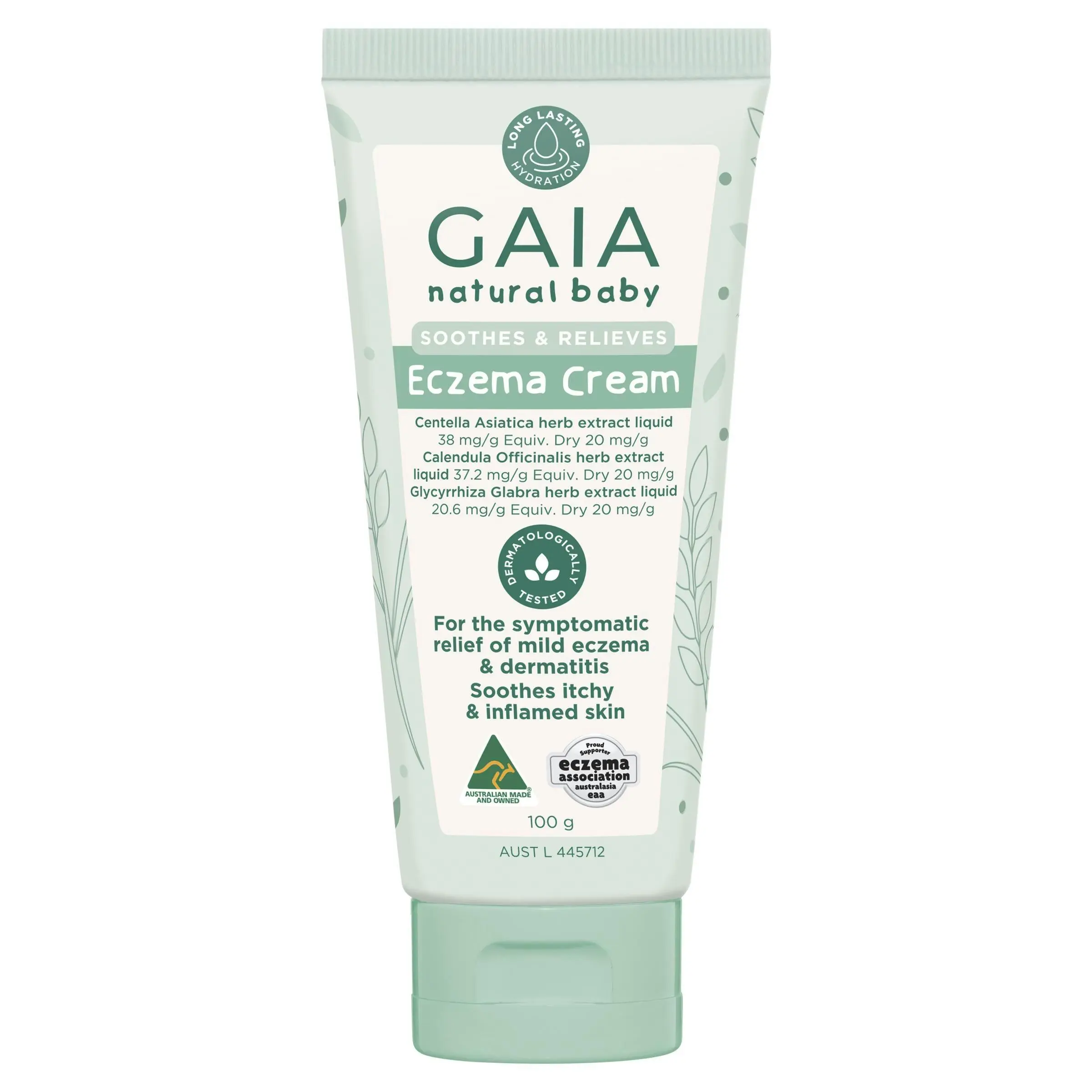 Gaia Natural Baby Eczema Cream 100g