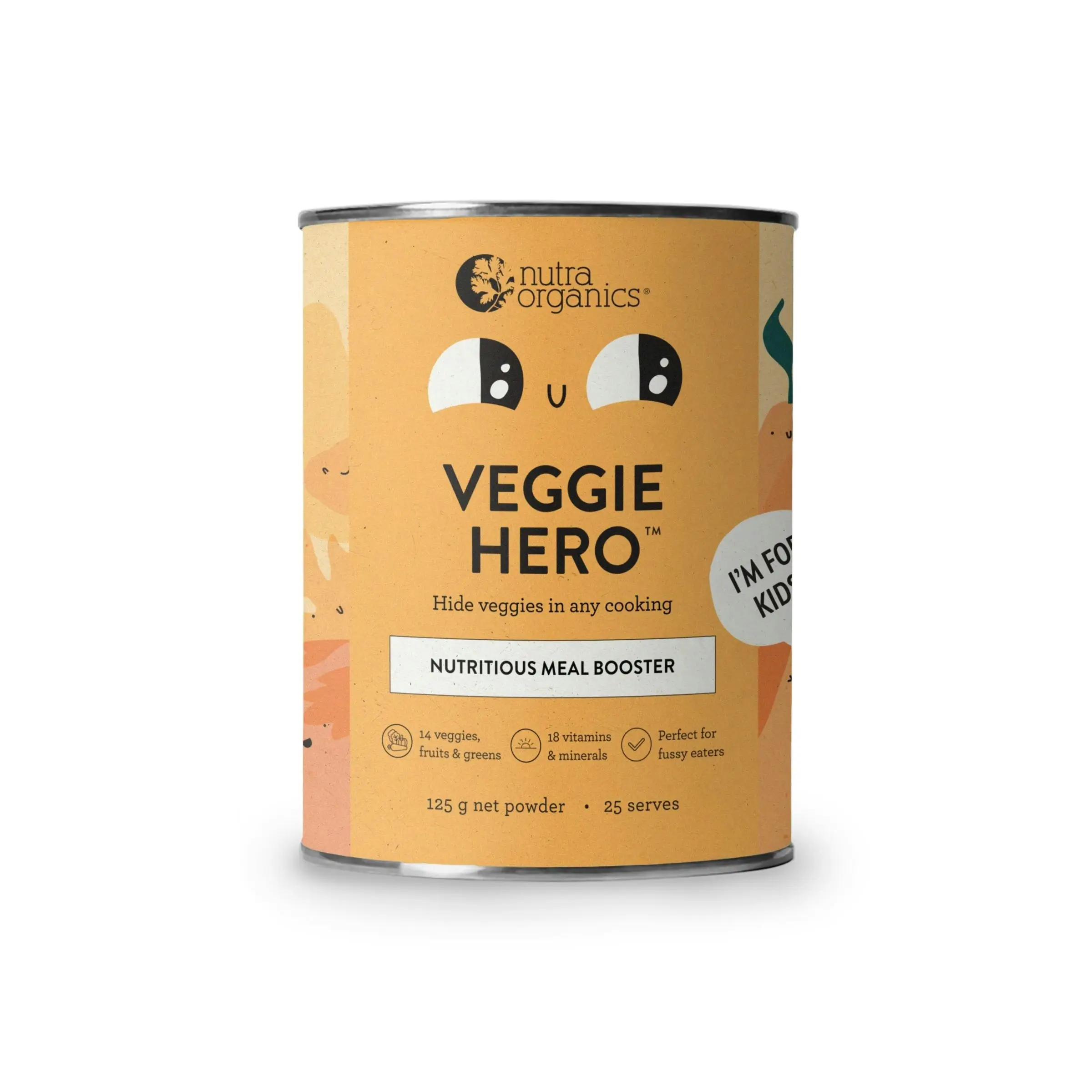Nutra Organics Veggie Hero 125g - Health