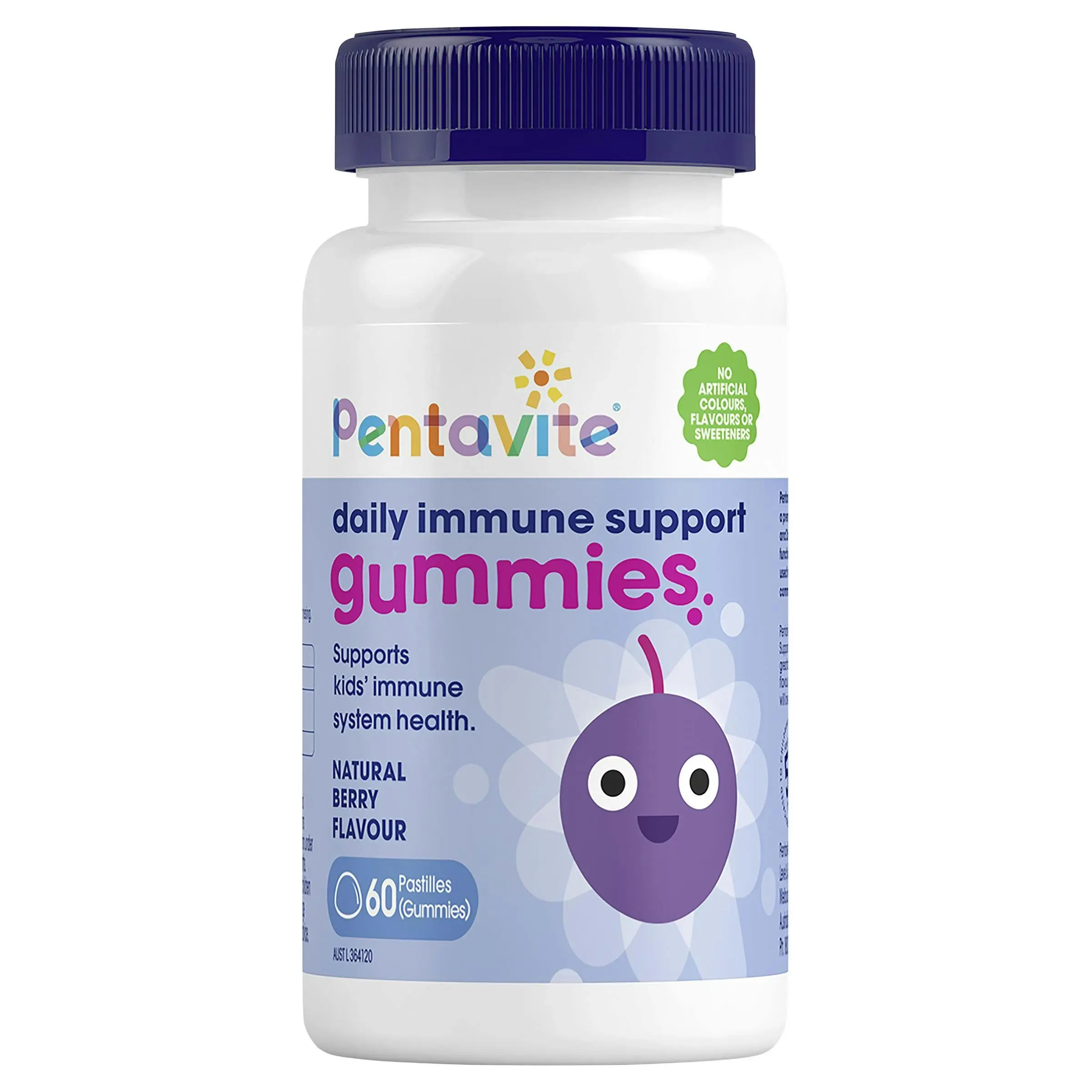 Pentavite Daily Immune Support Kids Gummies 60 Pastilles - Health