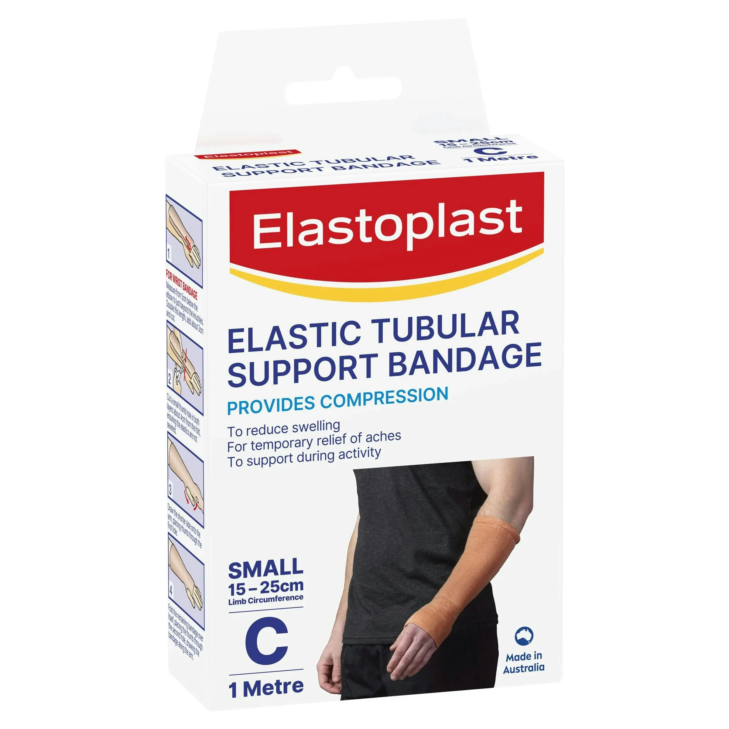 Elastoplast Elastic Tubular Bandage Size C - Health