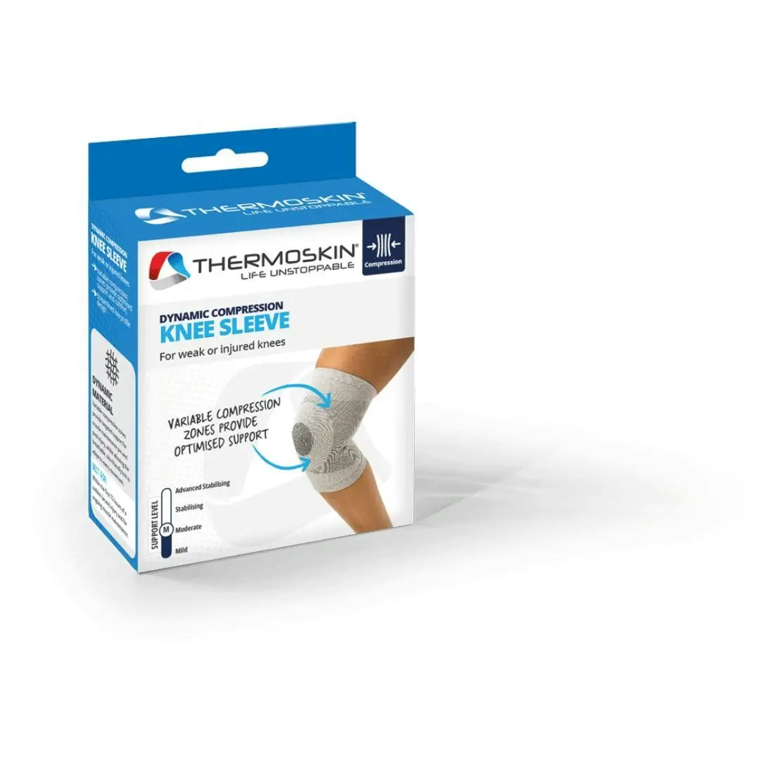 Thermoskin Dynamic Compression Knee Sleeve Small/Medium - Health