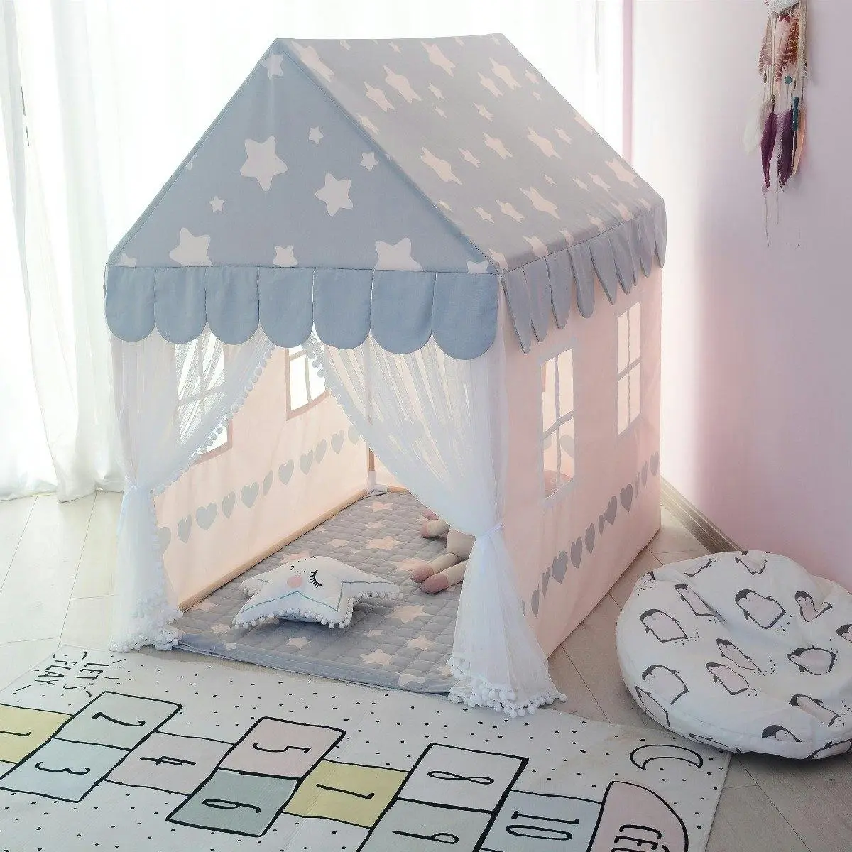 All 4 Kids Emma Large Play House Teepee - Toys & Games