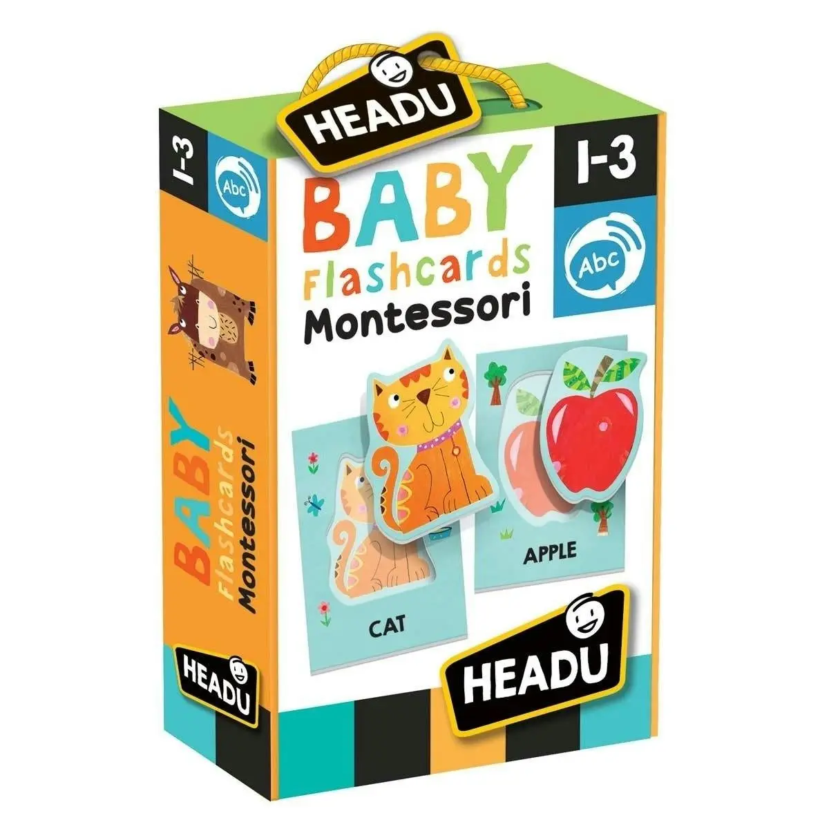 Headu Montessori Baby Flashcards - Toys & Games