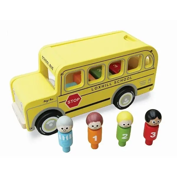 Indigo Jamm Wooden Benji Bus - Toys & Games