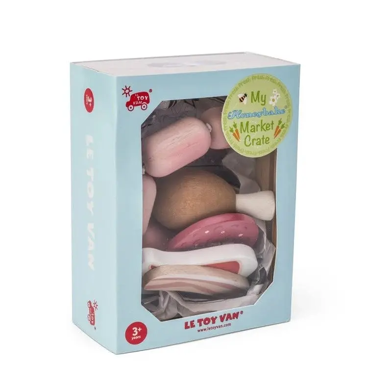 Le Toy Van Honeybake Market Meat in Crate - Toys & Games