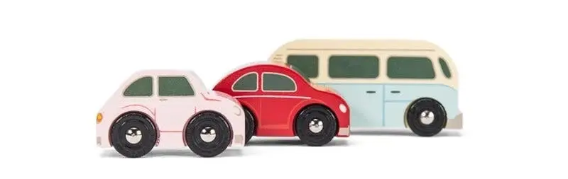 Le Toy Van Retro Metro Car Set - Toys & Games