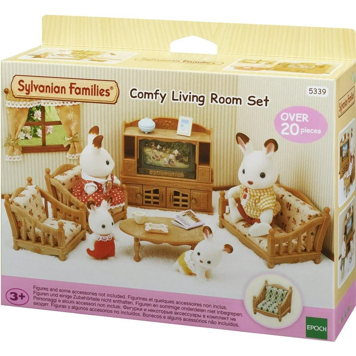 Sylvanian Families Comfy Living Room Set - Toys & Games