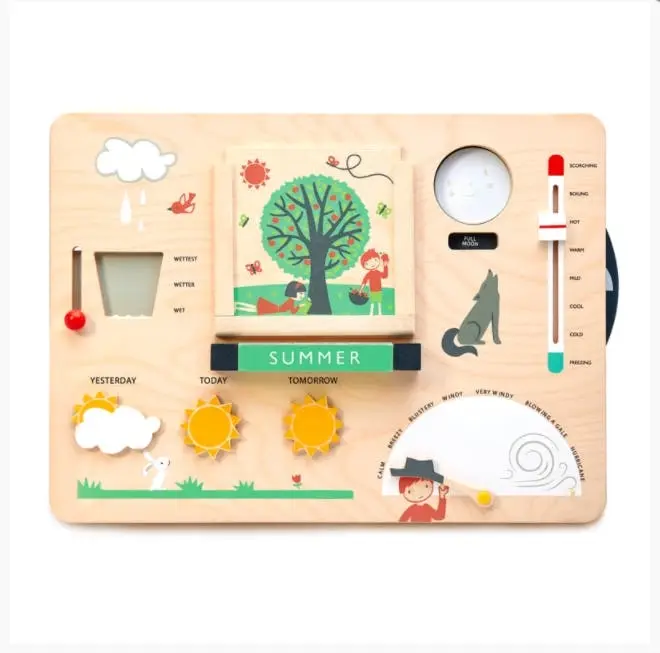 Tender Leaf Toys Wooden Weather Station - Toys & Games
