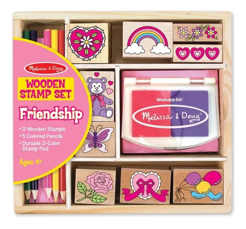 Melissa & Doug Friendship Stamp Set - Toys & Games