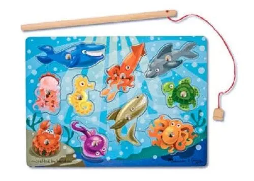Melissa & Doug Magnetic Fishing Game - Toys & Games