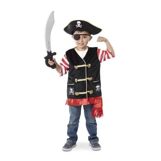 Melissa & Doug Pirate Role Play Costume Set - Toys & Games