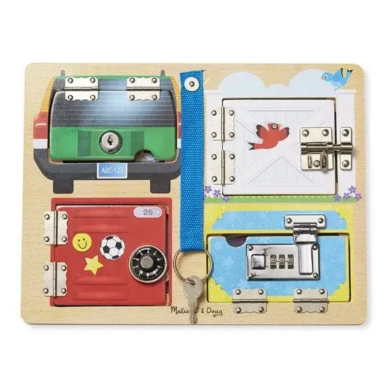 Melissa & Doug Locks Board - Toys & Games
