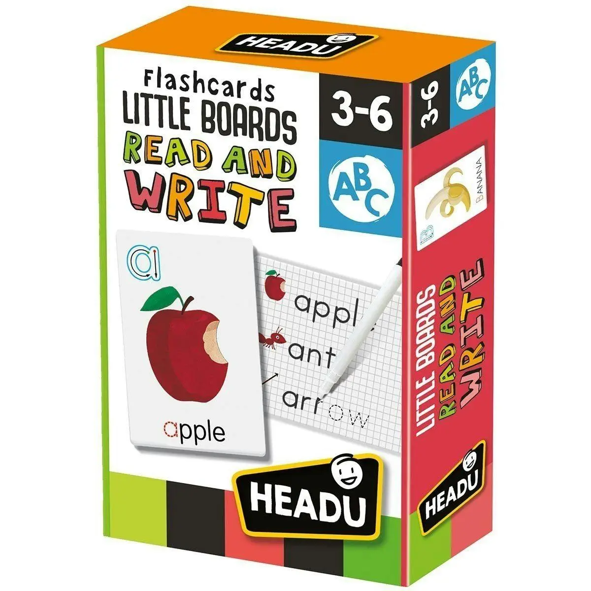 Headu Flashcards Little Boards Read and Write - Toys & Games