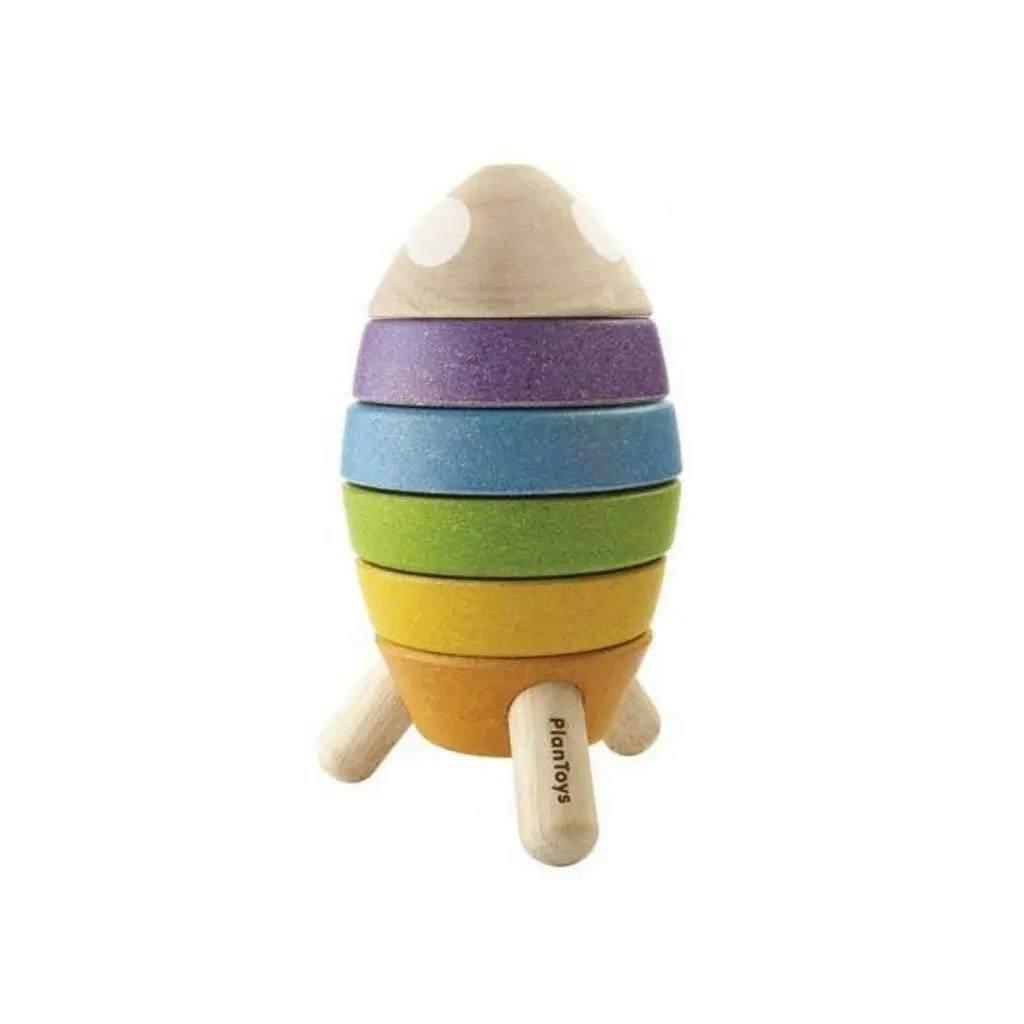 PlanToys Stacking Rocket - Baby