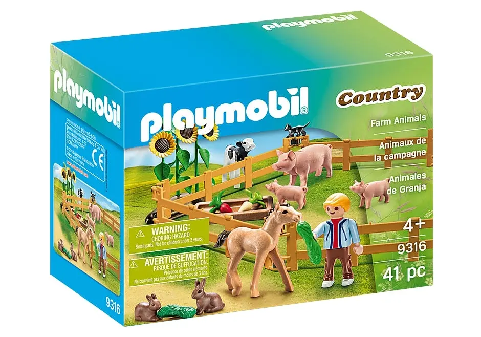Playmobil Farm with Animals - Toys & Games