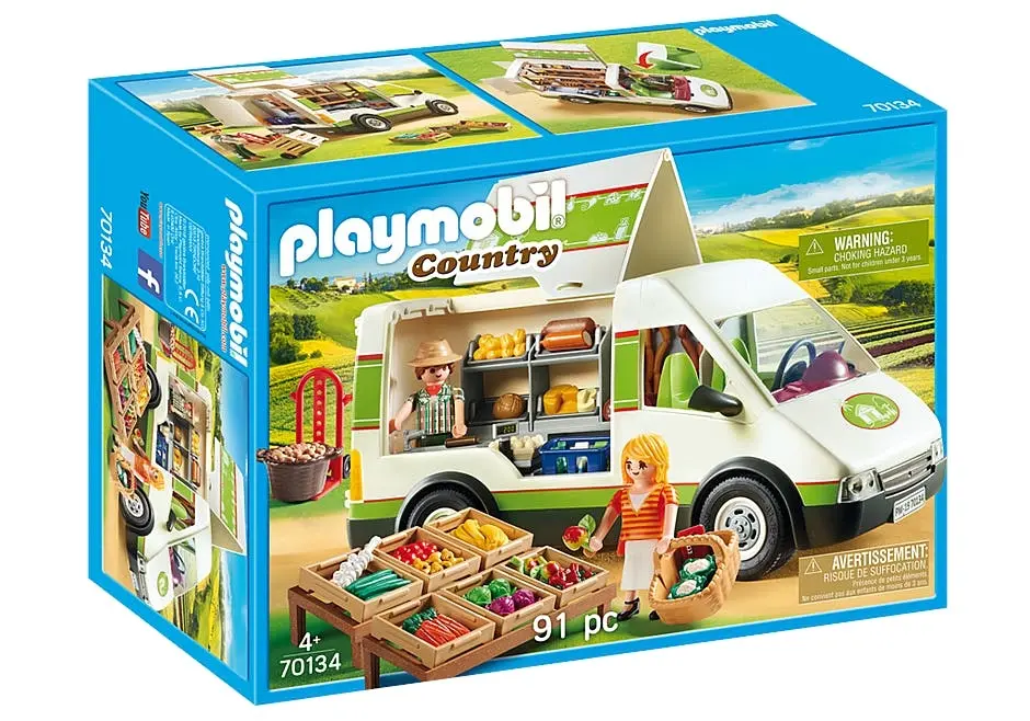Playmobil Mobile Farm Market - Toys & Games