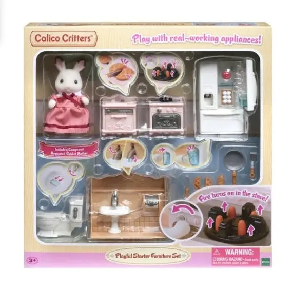 Sylvanian Families Playful Starter Furniture - Toys & Games