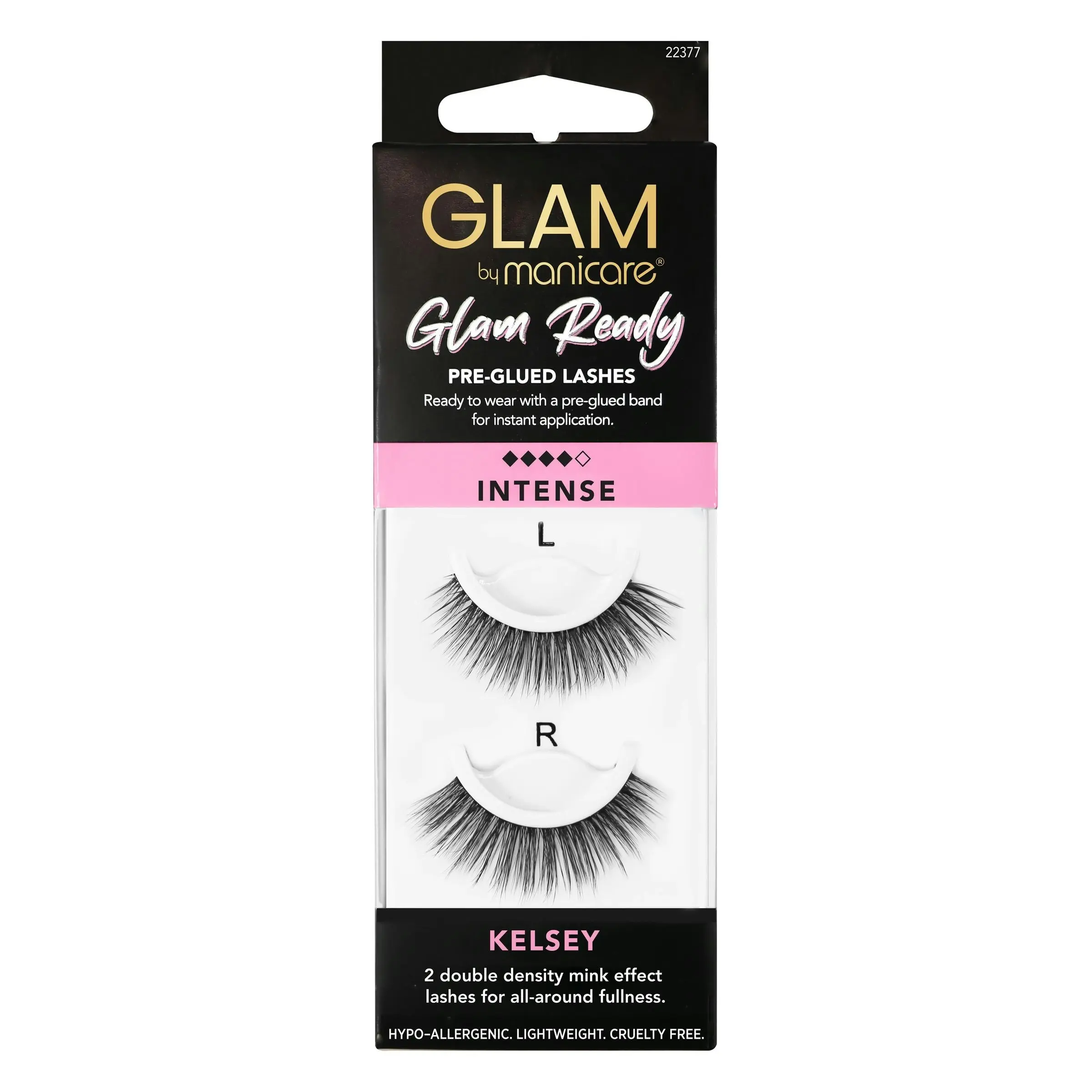 Glam by Manicare 79. Kelsey Ready Pre Glued Lashes - Beauty