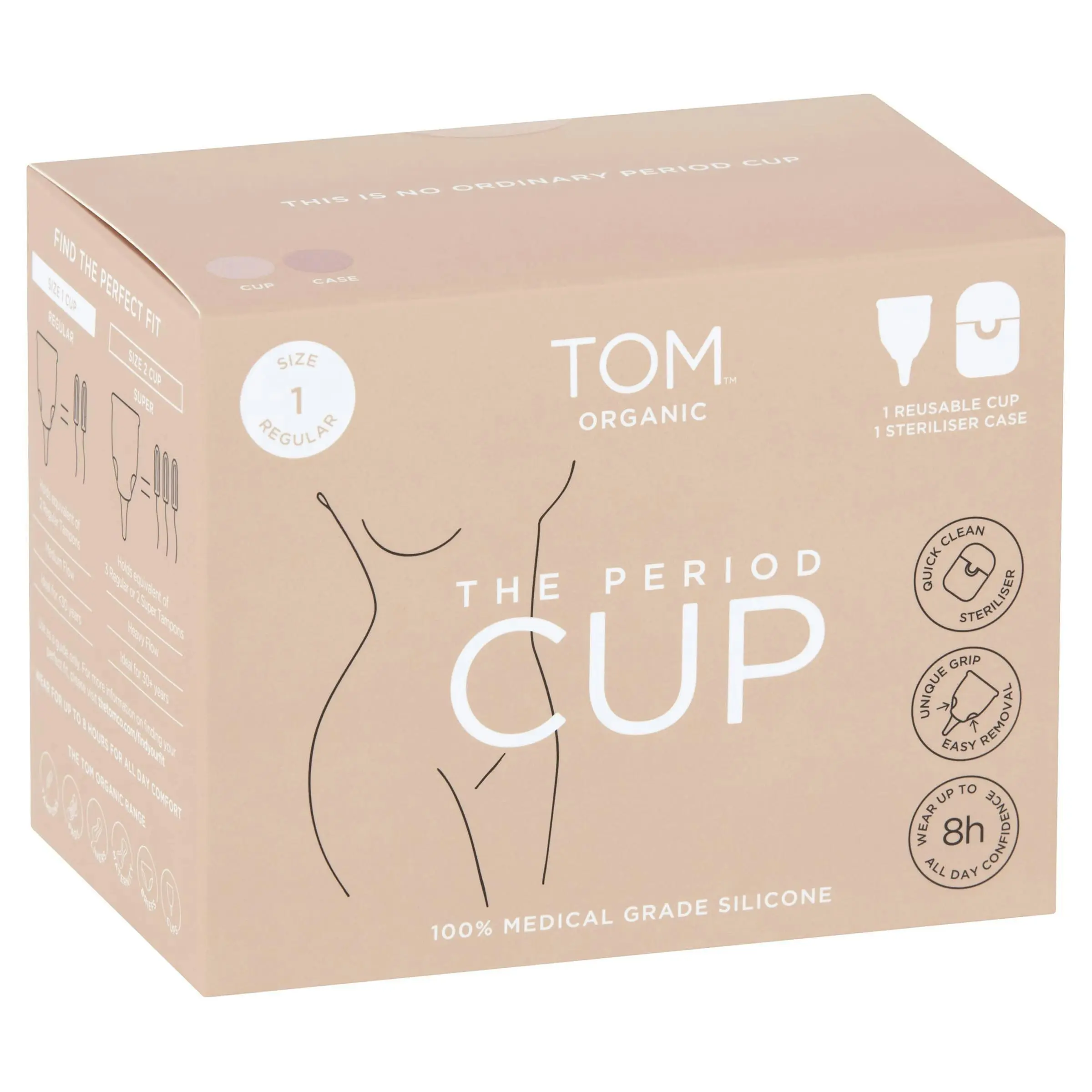 TOM Organic The Period Cup Size 2 - Health