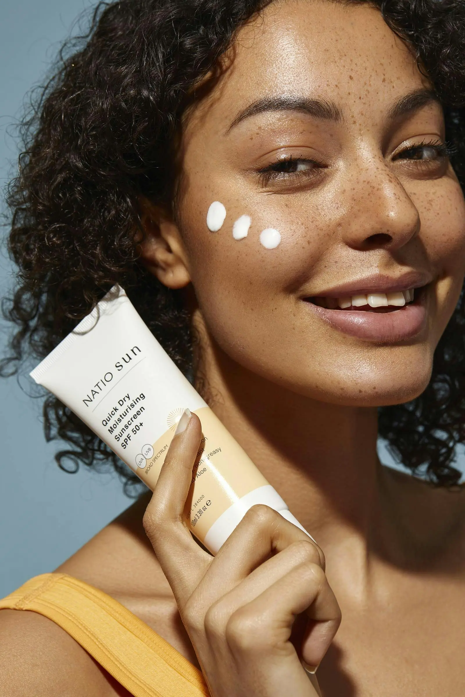 Natio Quick Dry Moisturising Sunscreen SPF 50+ 100ml - Beauty