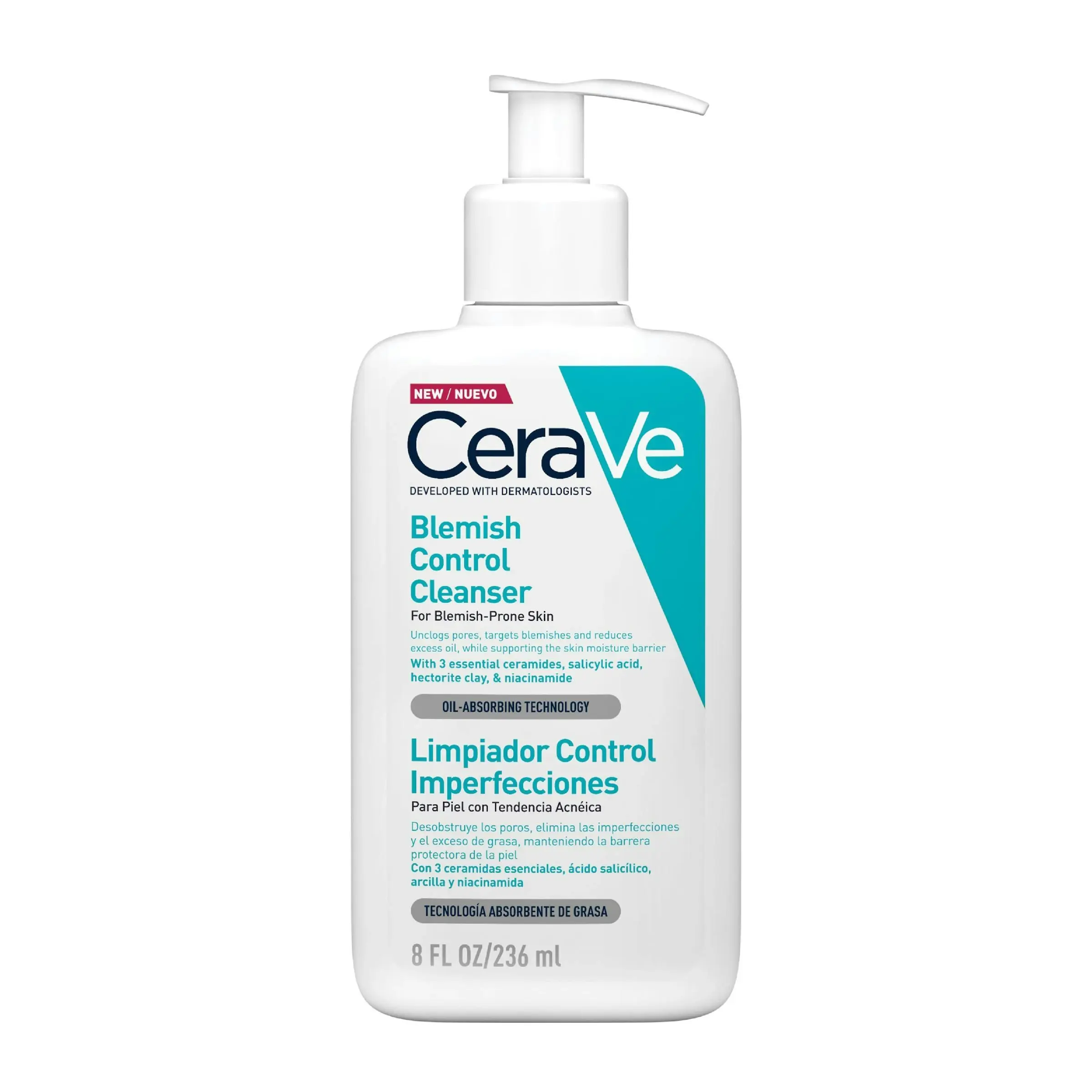 CeraVe Blemish Control Cleanser 236ml - Beauty
