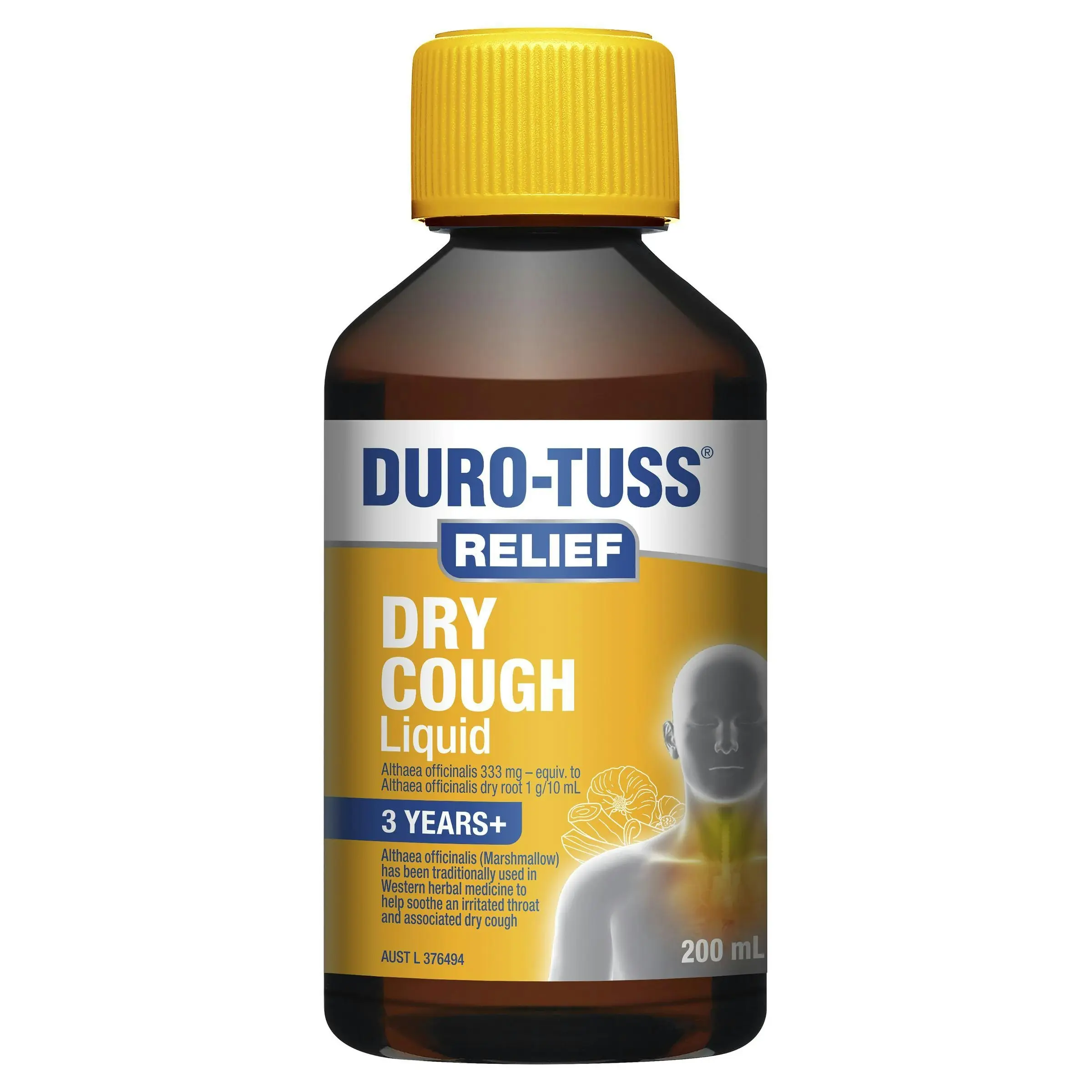 Duro-Tuss Relief Dry Cough Liquid 200ml