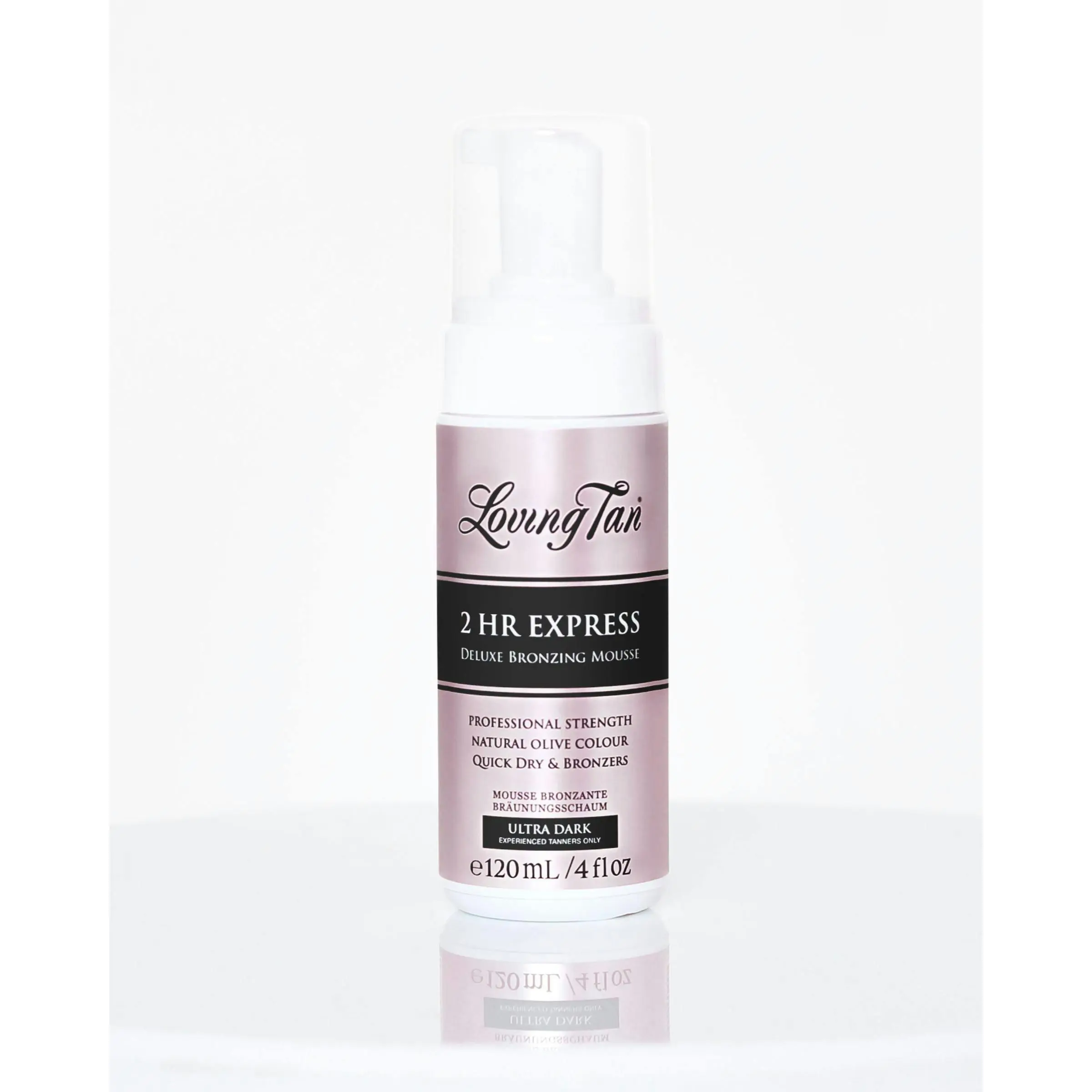 Loving Tan 2 Hour Express Ultra Dark Self Tanning Mousse 120ml - Beauty