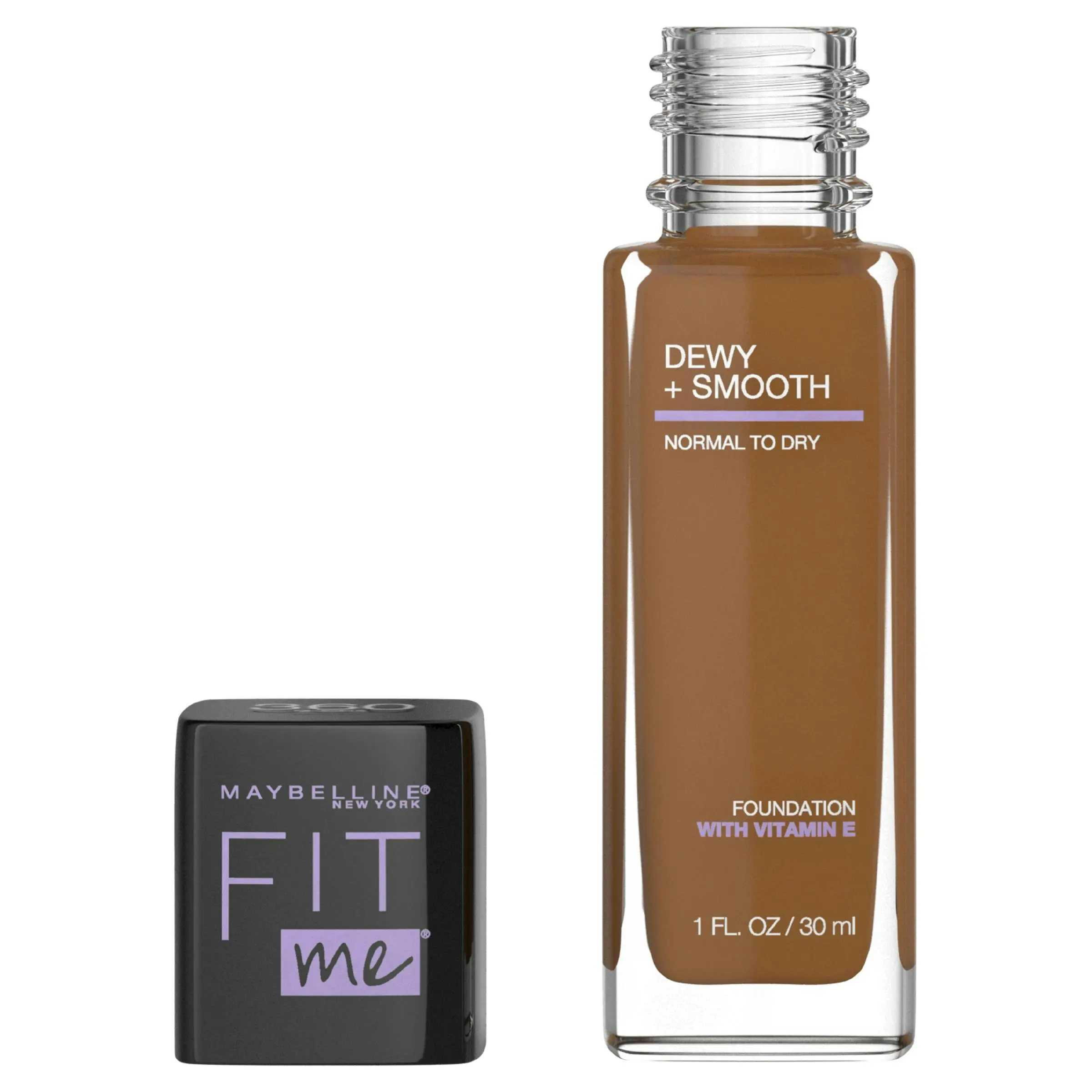 Maybelline Fit Me Dewy & Smooth Foundation 360 Mocha - Beauty