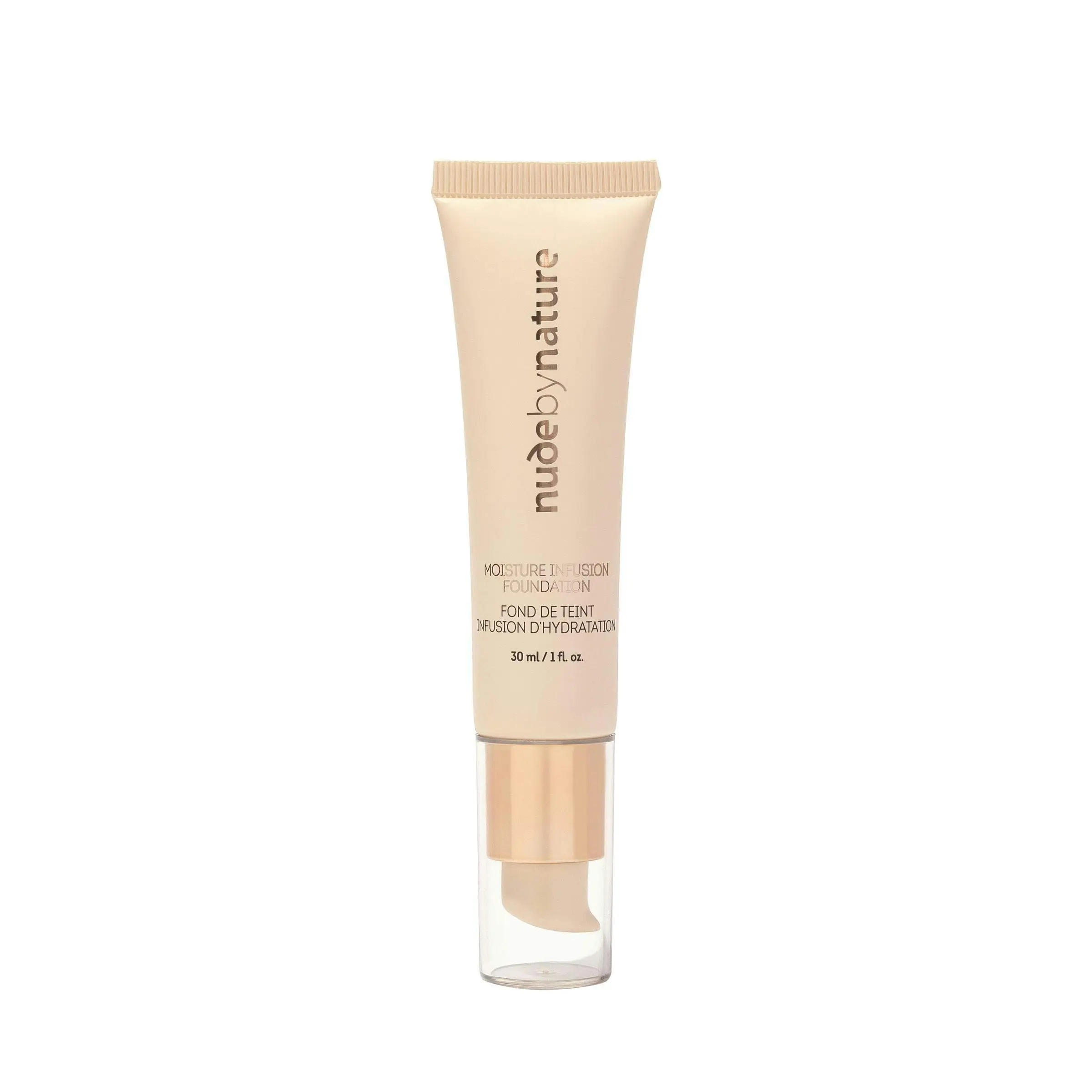 Nude by Nature Moisture Infusion Foundation W2 Ivory - Beauty