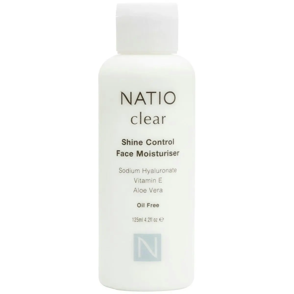 Natio Clear Shine Control Face Moisturiser 125ml - Beauty