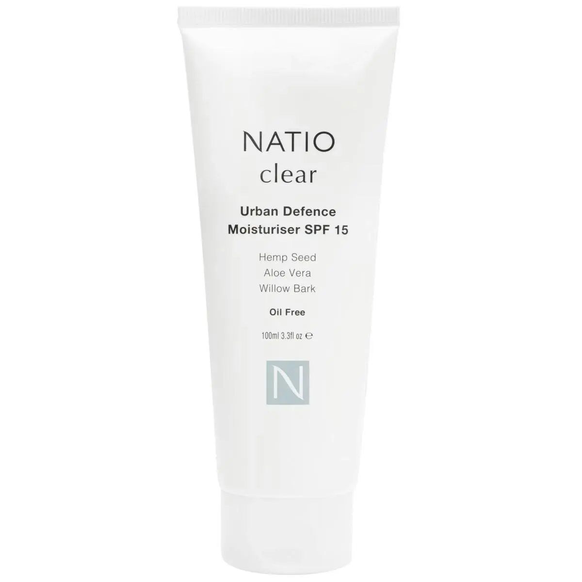 Natio Clear Urban Defence Moisturiser SPF 15 100ml - Beauty