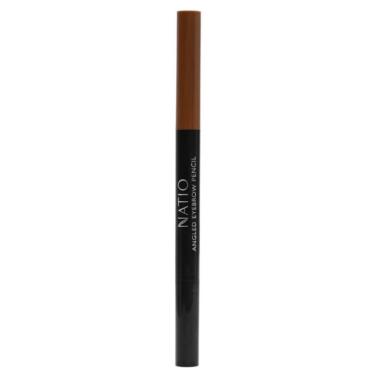 Natio Angled Eyebrow Pencil Medium Brown - Beauty