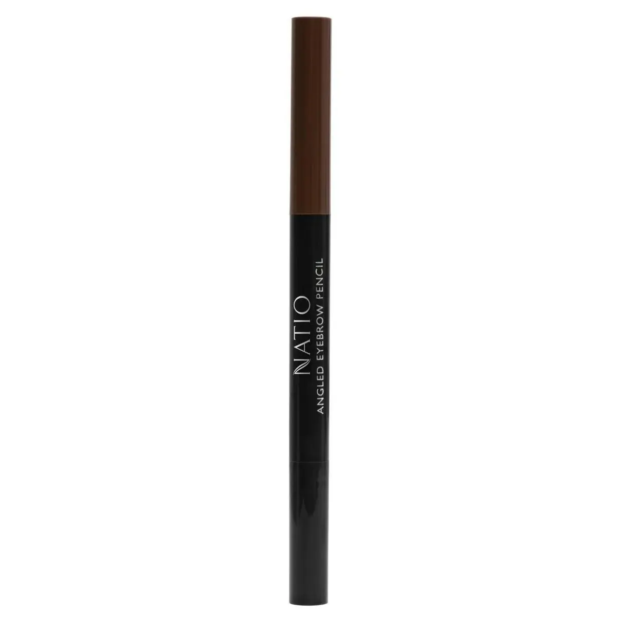 Natio Angled Eyebrow Pencil Dark Brown - Beauty