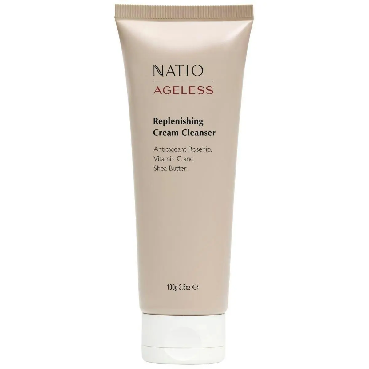 Natio Ageless Replenishing Cream Cleanser 100g - Beauty