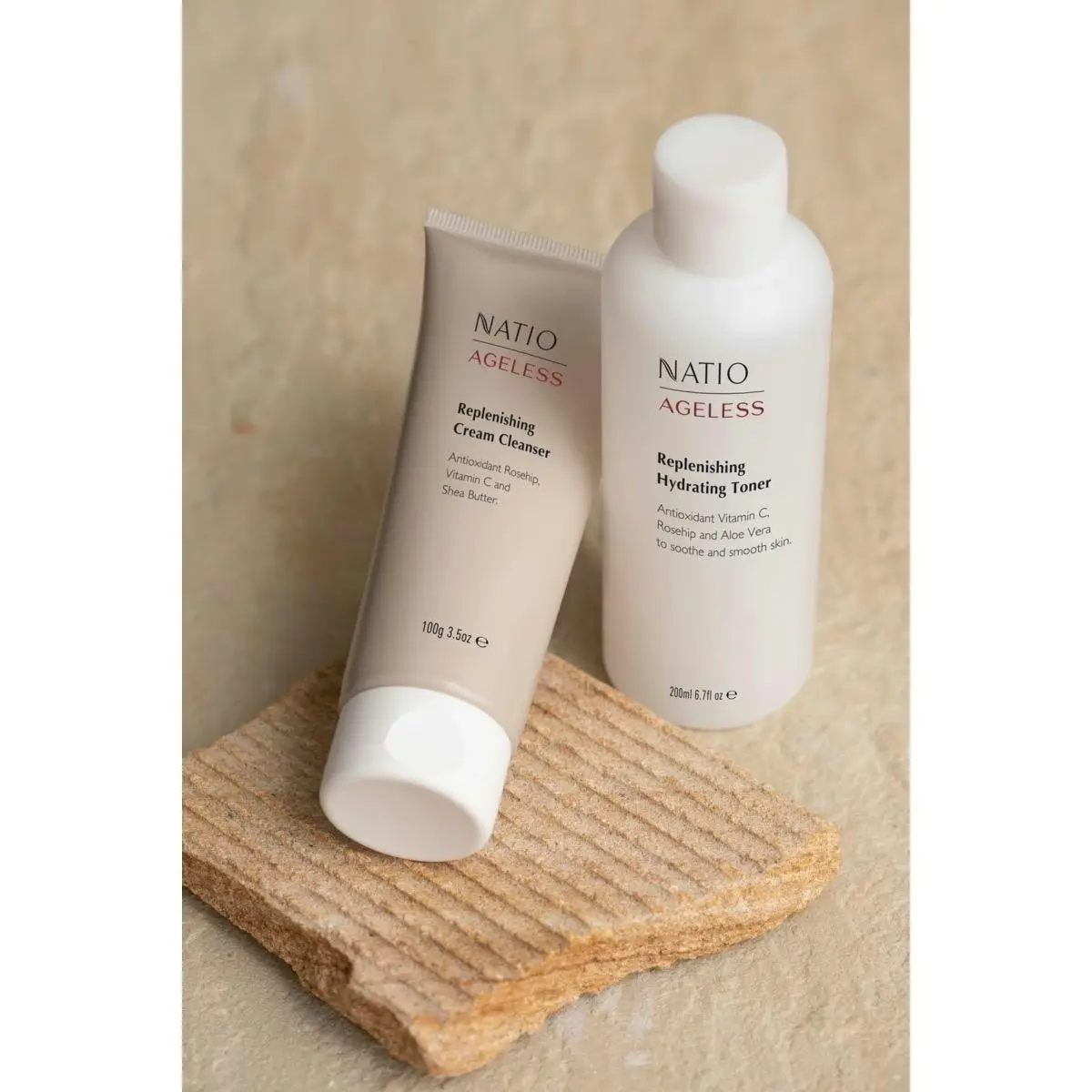 Natio Ageless Replenishing Hydrating Toner 200ml - Beauty