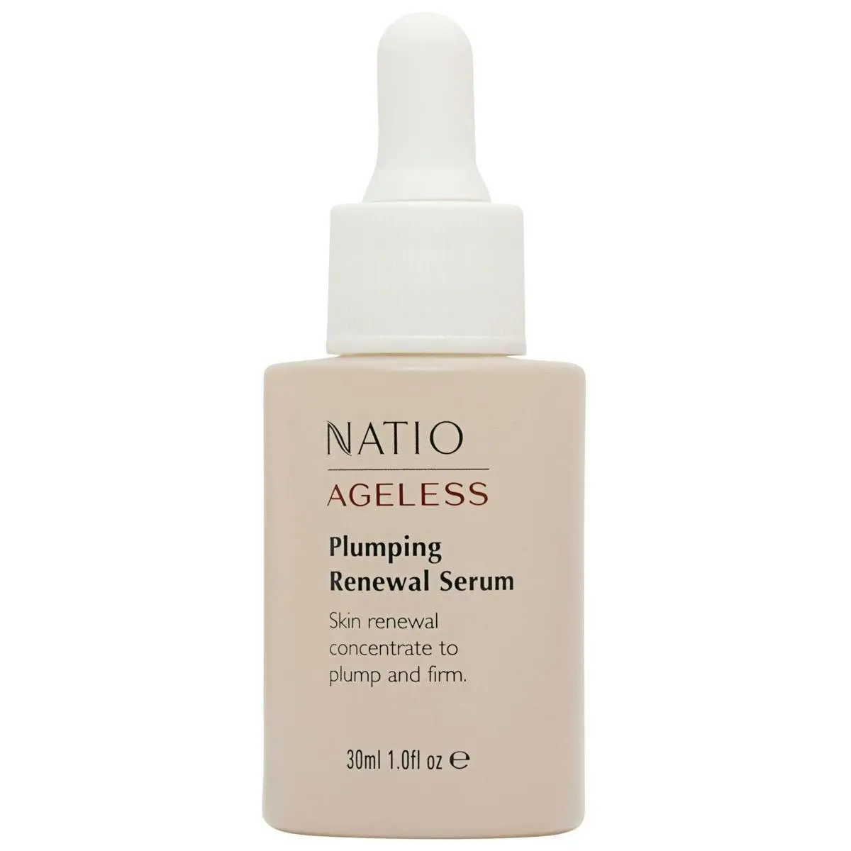 Natio Ageless Plumping Renewal Serum 30ml - Beauty
