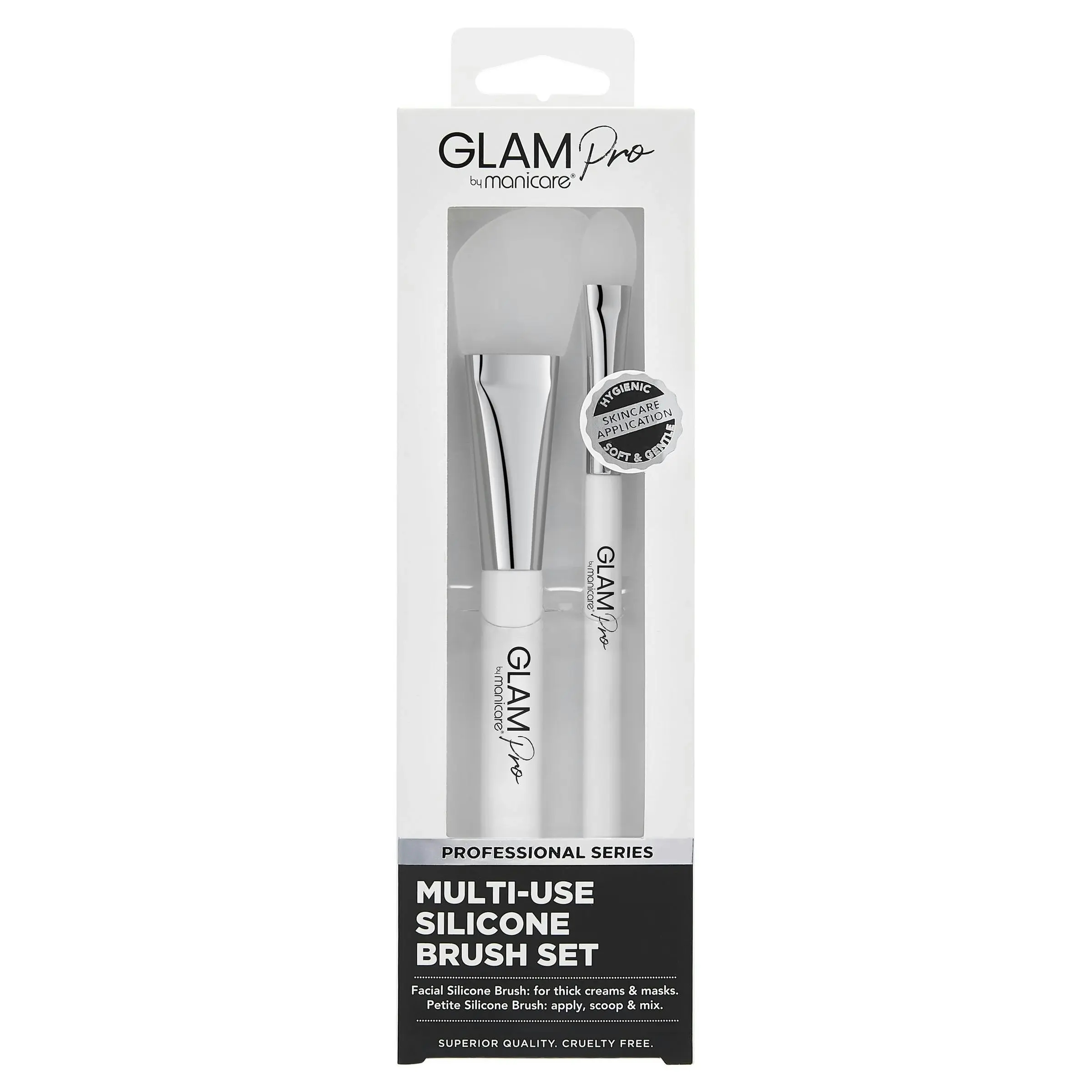 Manicare Glam Pro Silicone Brush Set - Beauty