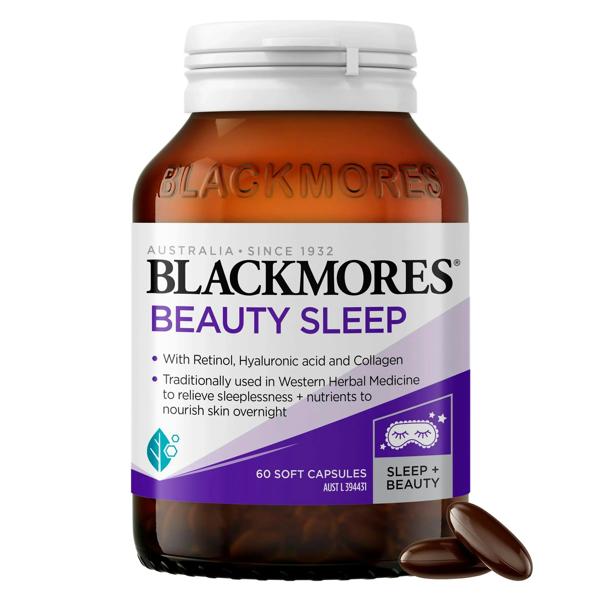 Blackmores Beauty Sleep 60 Capsules - Half Price Vitamins Sale