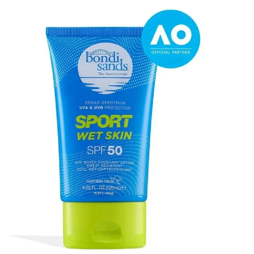Bondi Sands Sport SPF 50+ Wet Skin Sunscreen 125ml - Beauty