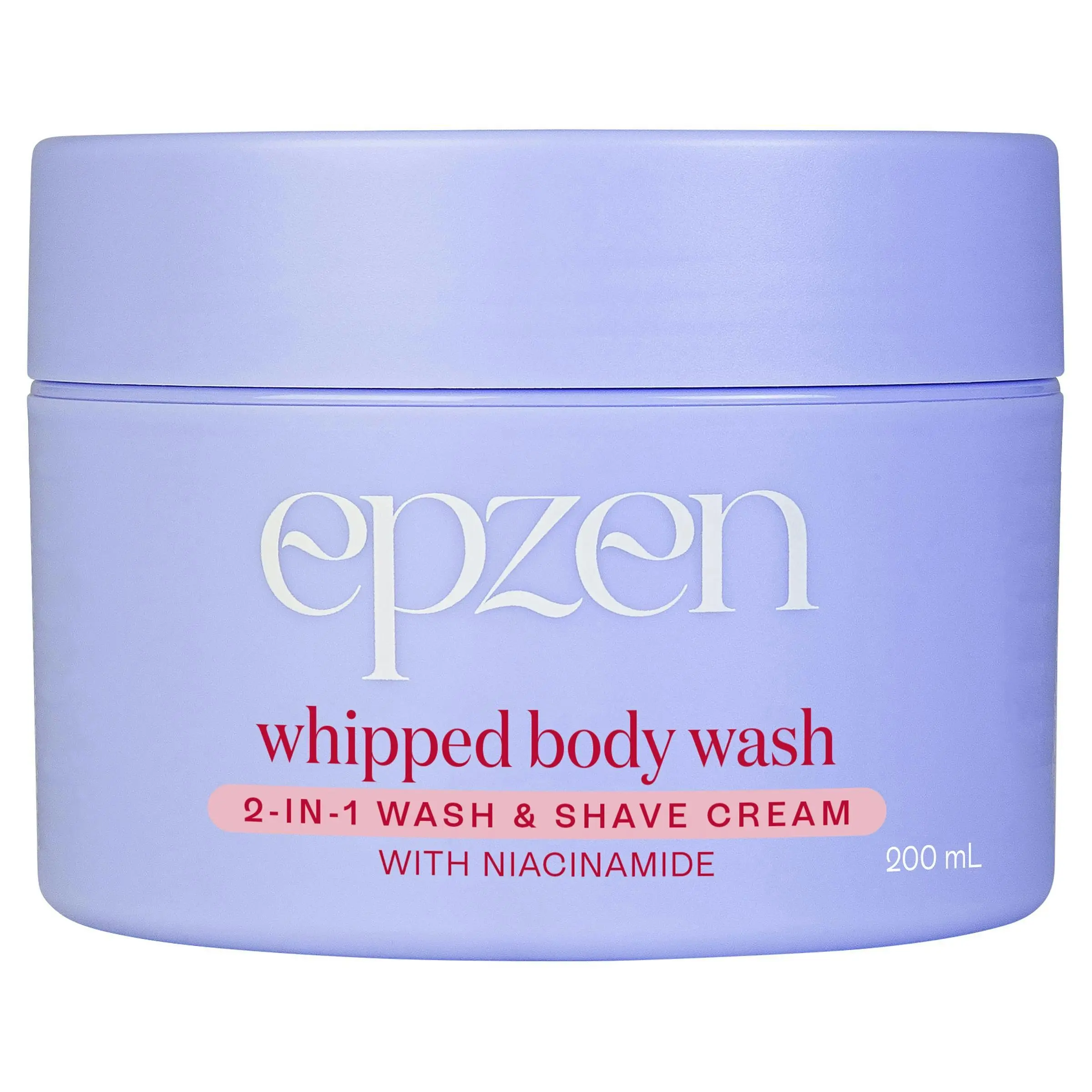 EpZen Whipped Body Wash With Niacinamide 200ml - Beauty