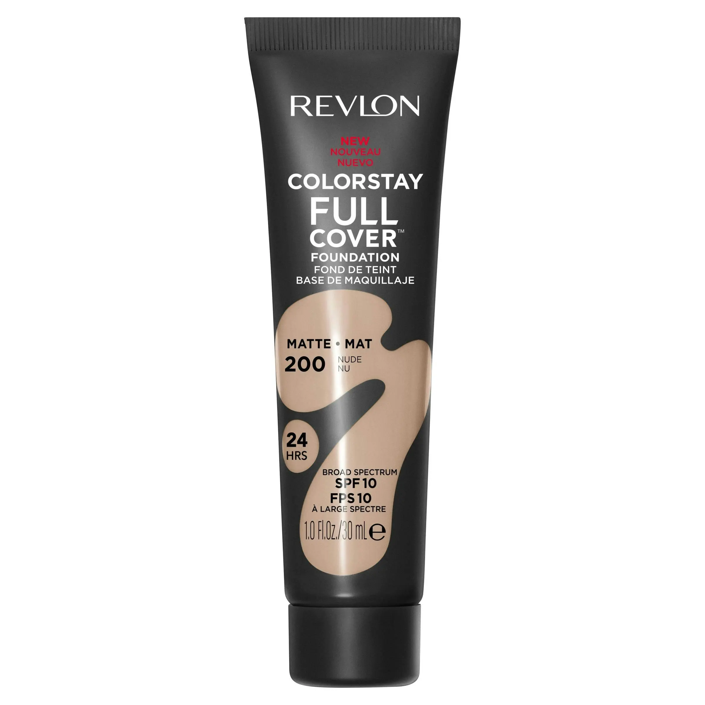 Revlon ColorStay Full Cover Foundation with SPF10 200 Nude - Beauty