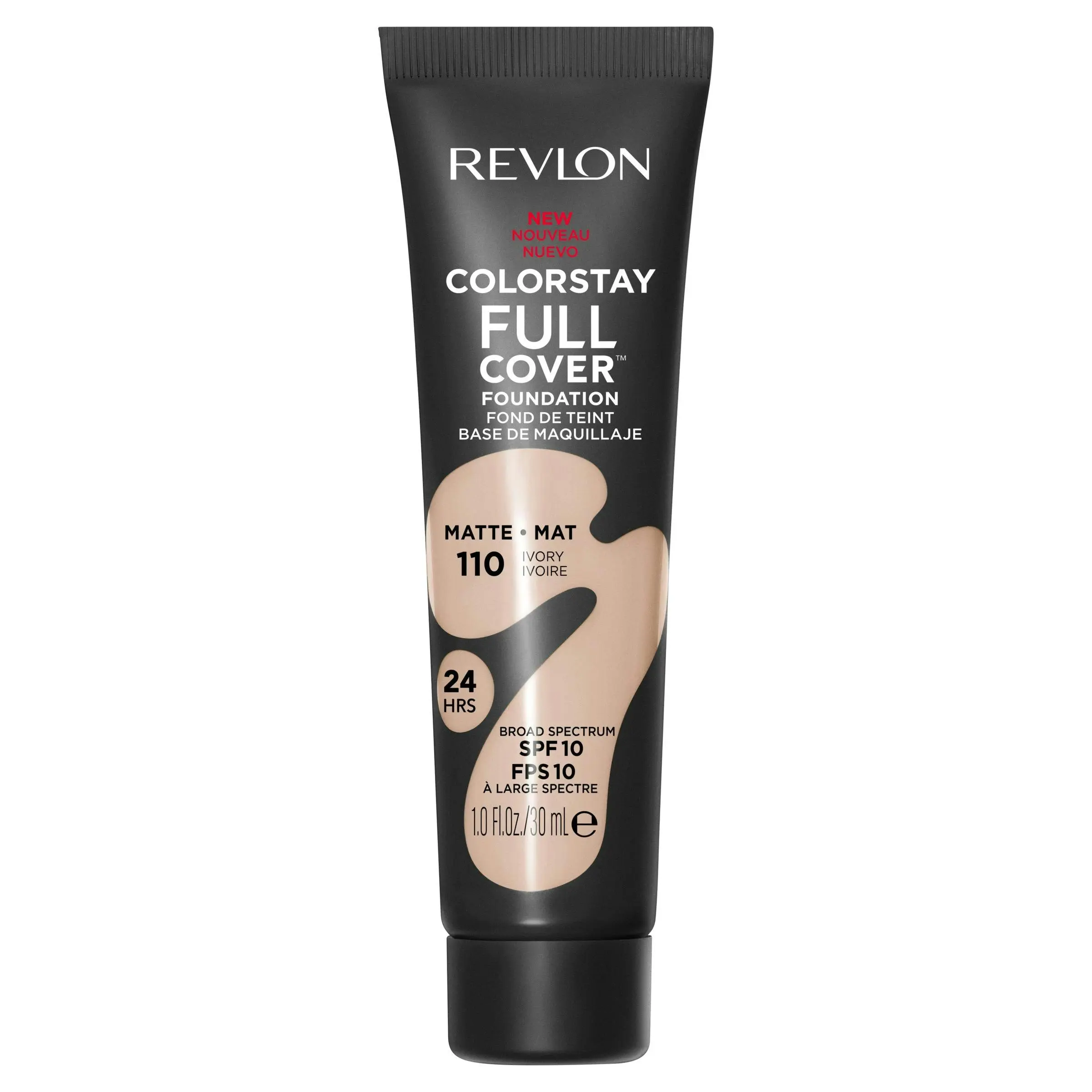 Revlon Colorstay Full Cover Foundation 10 Ivory - Beauty