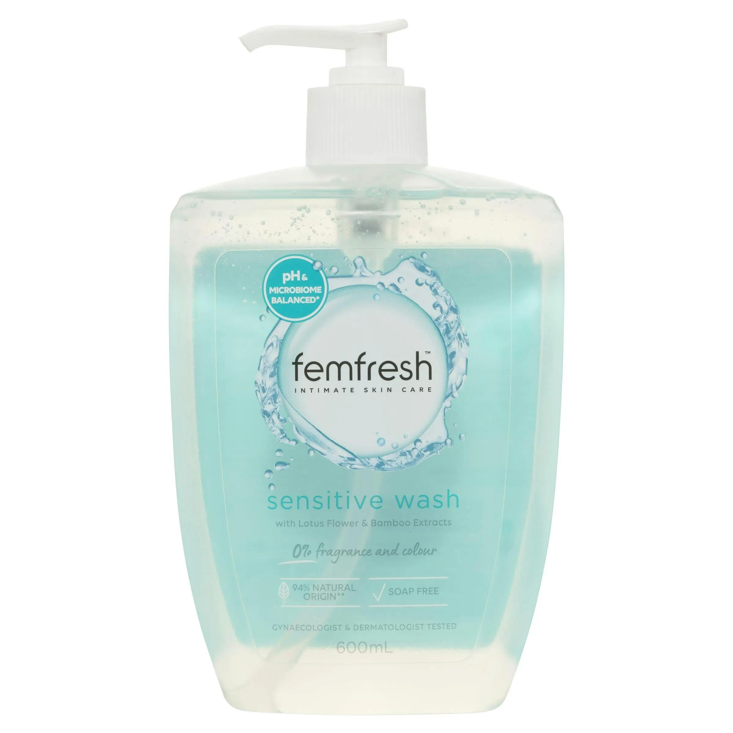 Femfresh Sensitive Wash 600ml - Health