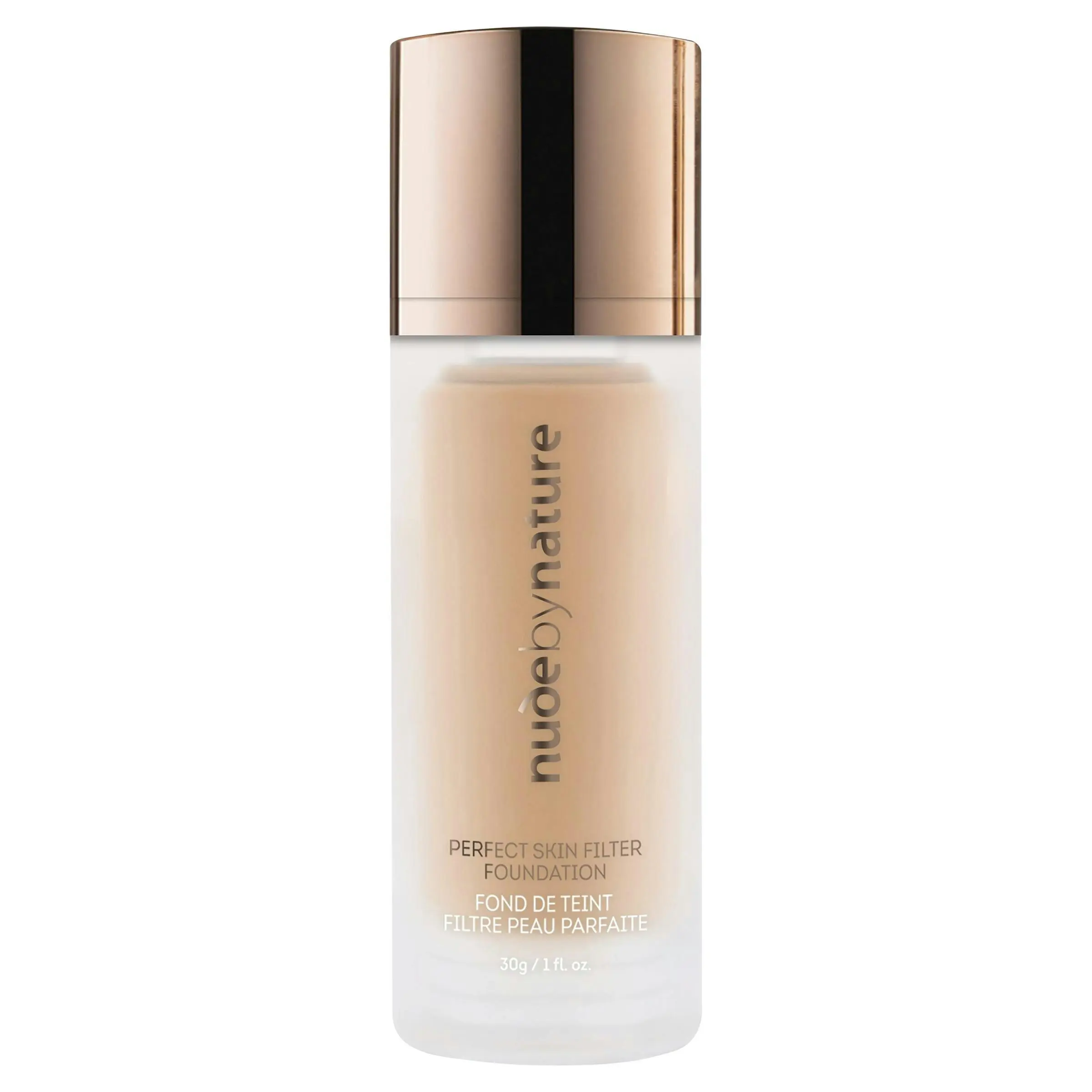 Nude by Nature Perfect Skin Filter Foundation 30g W4 Soft Sand - Beauty