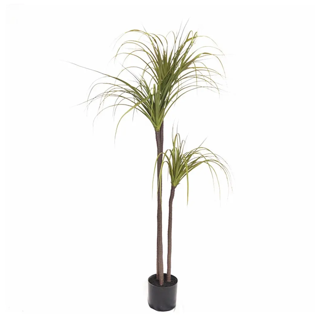 SOGA 145cm Artificial Dracaena Plant Fake Potted, Simulation Tree Fake Plant Home Decor - Home & Garden