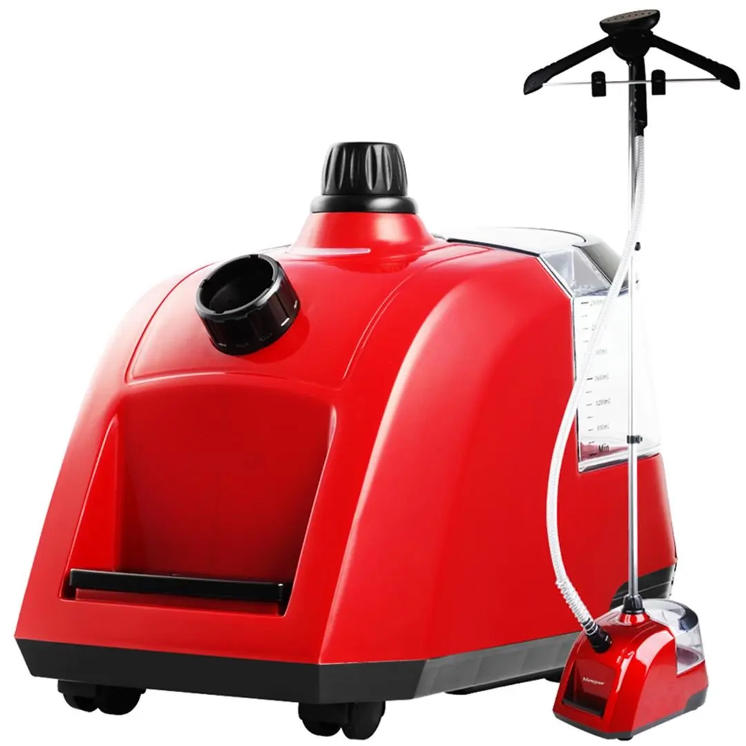 SOGA Garment Steamer Portable Cleaner Steam Iron 80MINS Red - Home & Garden