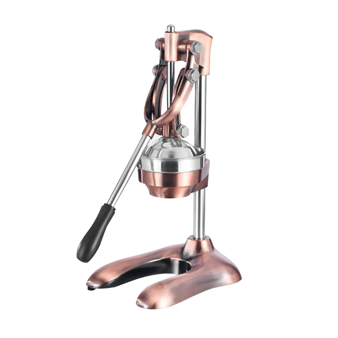 SOGA Stainless Steel Manual Juicer Hand Press Juice Extractor Squeezer Lemon Orange Citrus Gold - Home & Garden