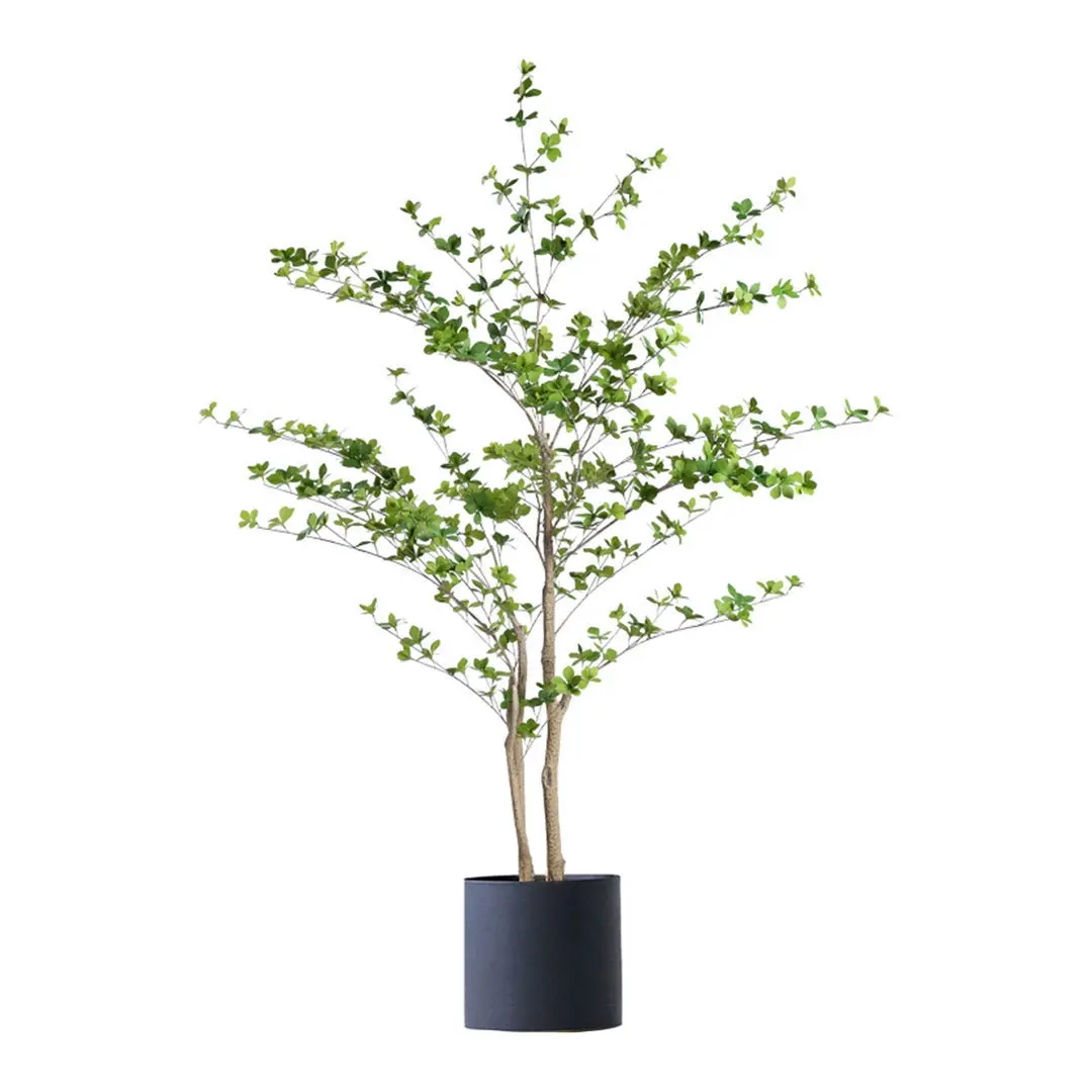SOGA 180cm Green Artificial Indoor Watercress Tree Fake Plant Simulation Decorative - Home & Garden