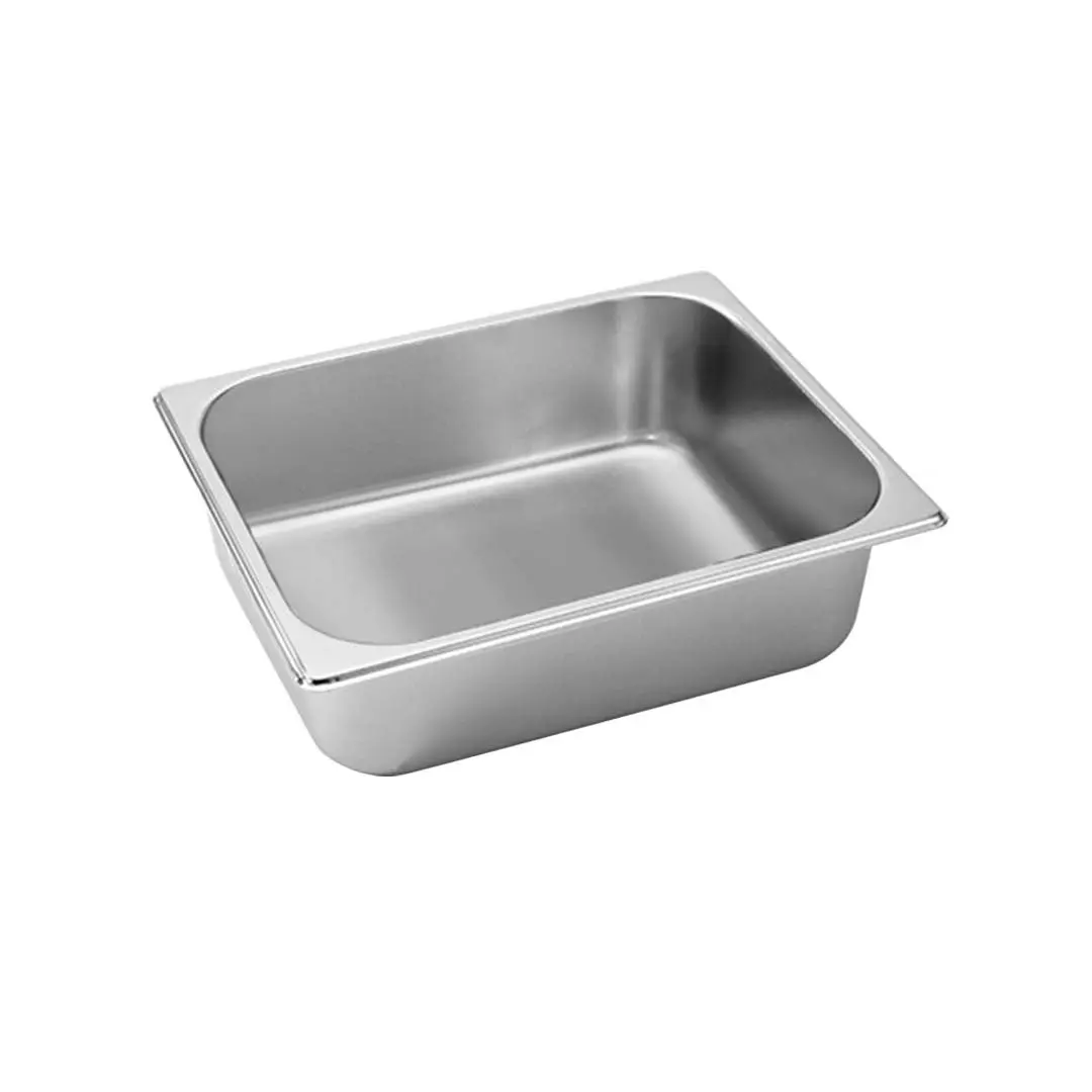 SOGA Gastronorm GN Pan Full Size 1/2 GN Pan 10cm Deep Stainless Steel Tray - Home & Garden