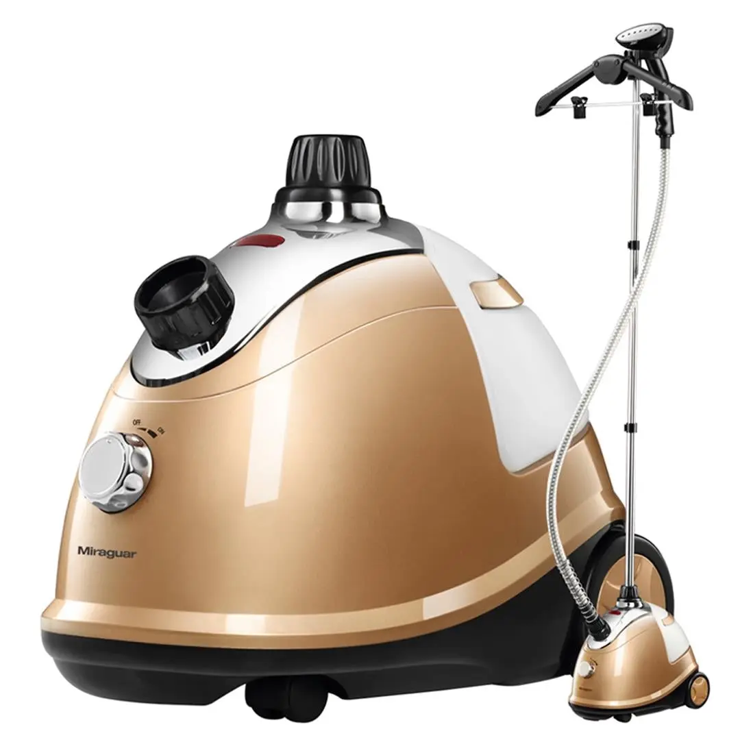 SOGA Garment Steamer Portable Cleaner Steam Iron Gold - Home & Garden